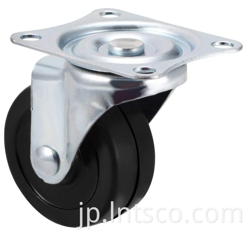 Light Duty Rubber Casters